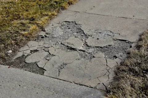 Concrete Walkways Repair